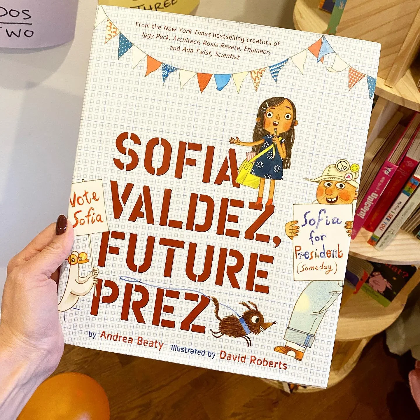 What we&rsquo;re reading today ❤️🤍💙💪

Lo que estamos leyendo hoy ❤️🤍💙💪

#mexicanamerican #dreamers #spanglishkids #bilingualkids #vota