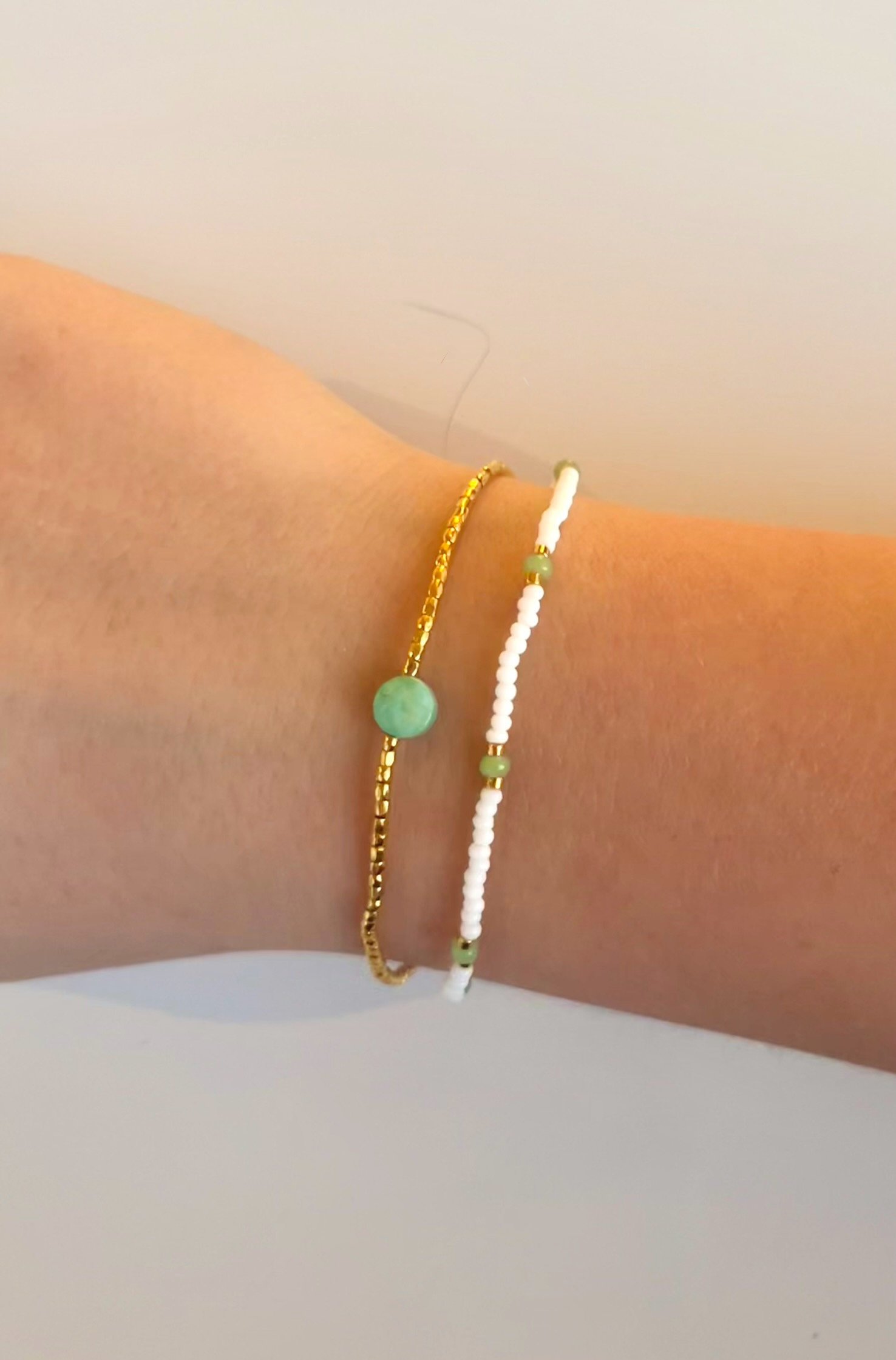 Sage Bracelet Stack