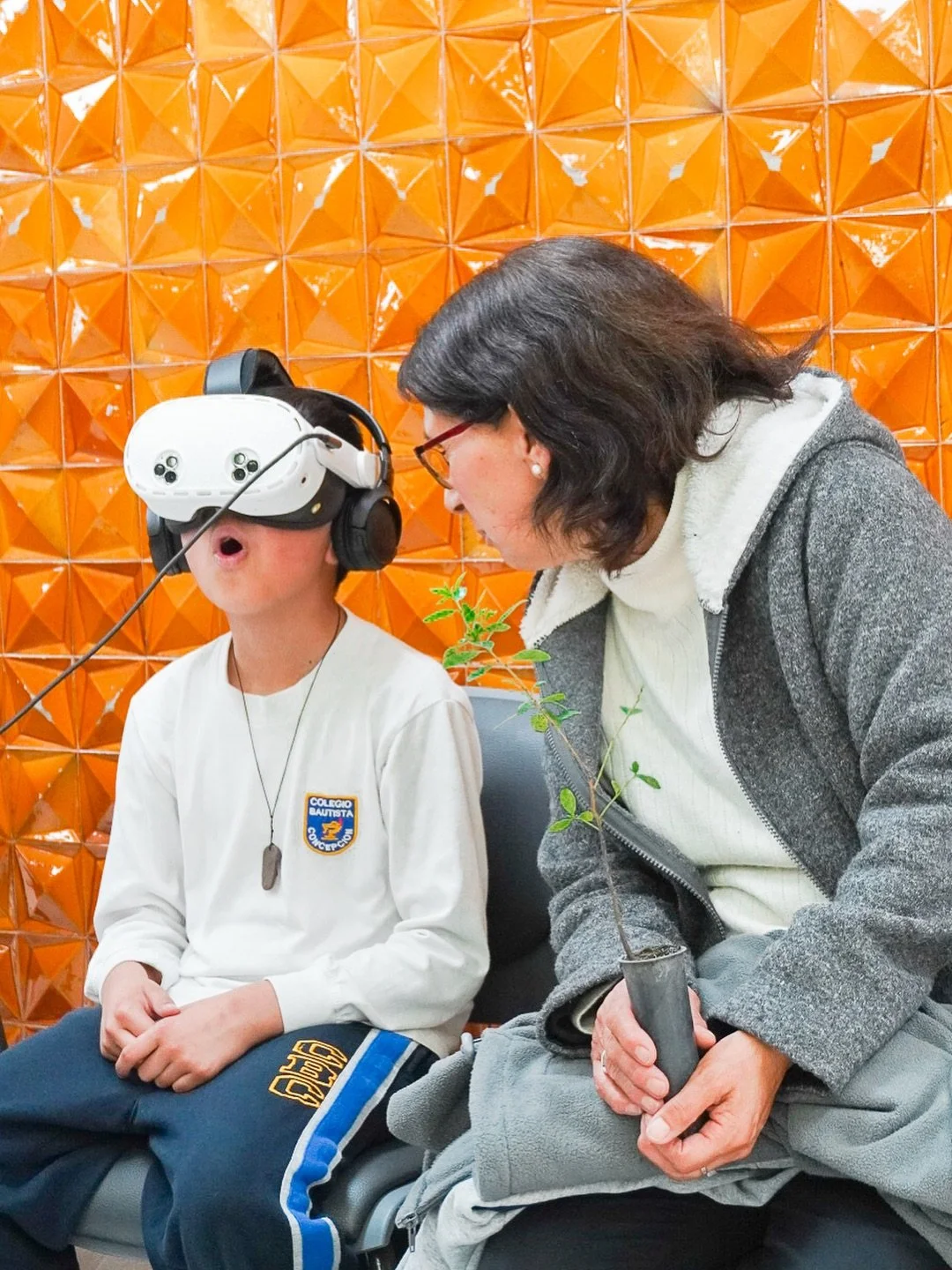 🌳✨ El Aliento del Bosque en la Biblioteca UdeC 💙💛🌬️
&bull;
 Durante tres d&iacute;as, estudiantes,🤓🧑&zwj;🎓 funcionarios 👩&zwj;🏫y p&uacute;blico general vivieron la experiencia inmersiva de El Aliento del Bosque🌬️✨🙌
&bull;
 Un viaje en real