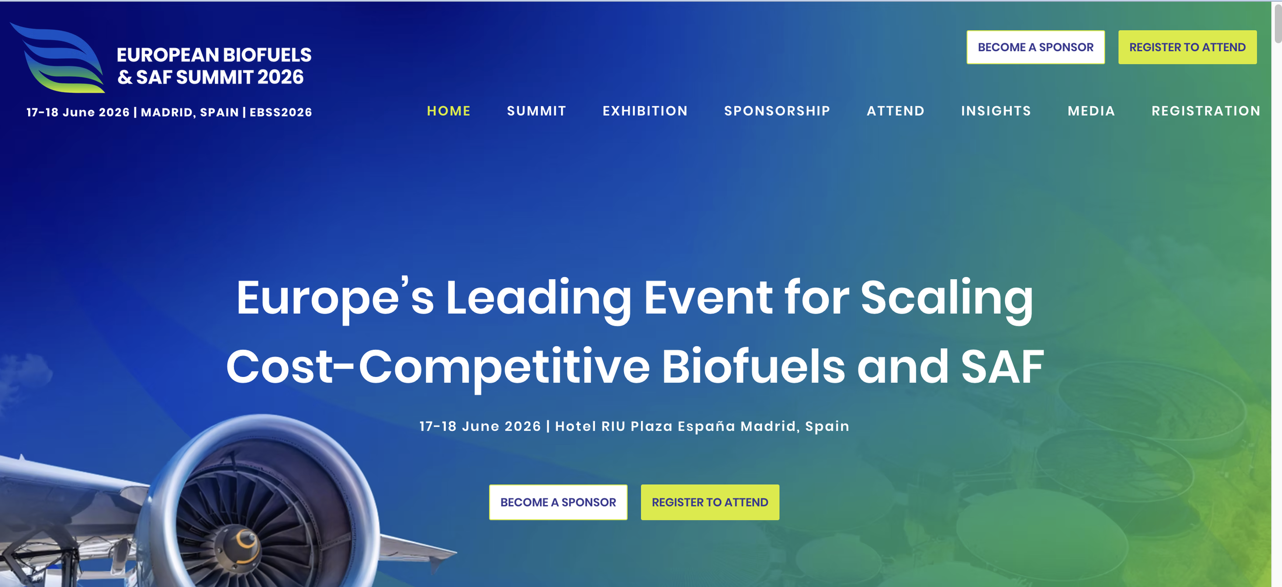 European Biofuels & SAF Summit 2026