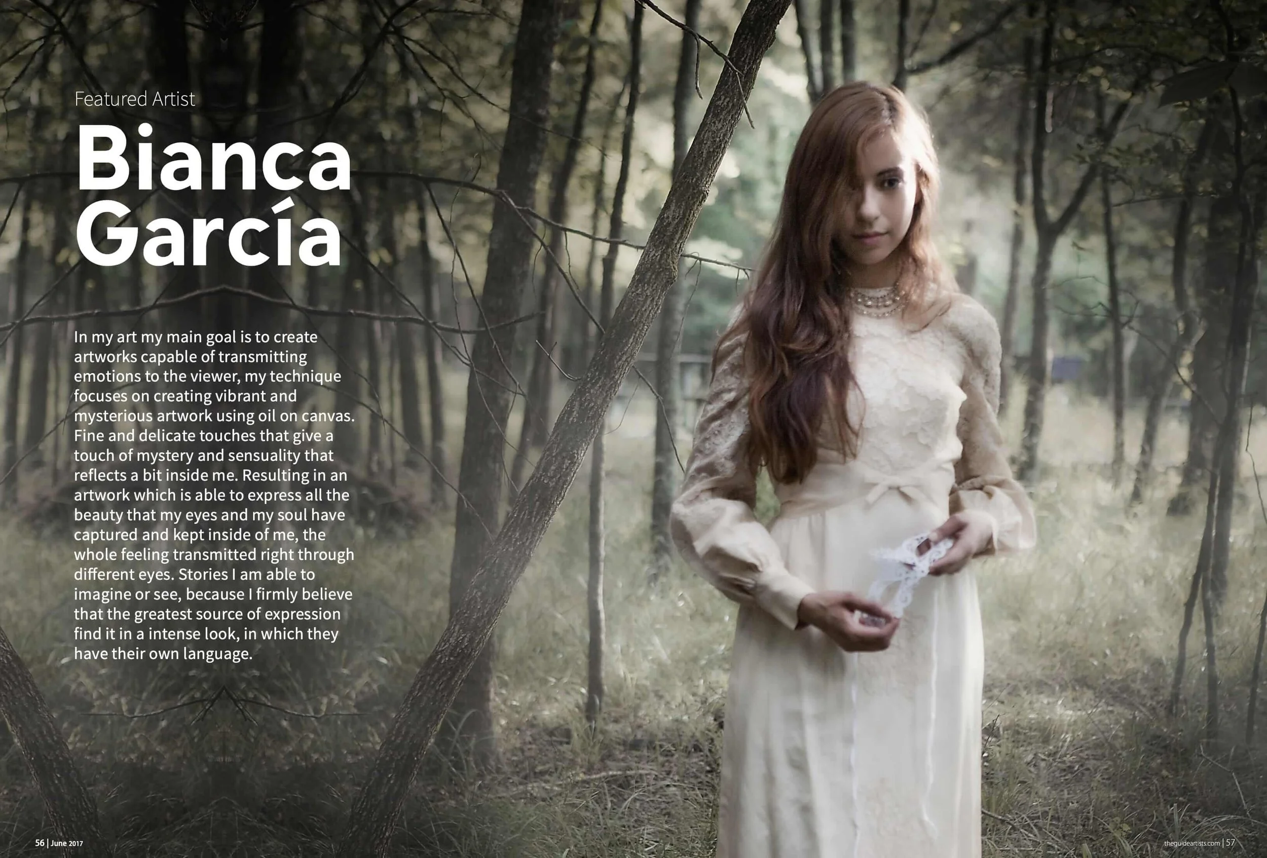  BIANCA GARCÍA . THE GUIDE ARTISTS MAGAZINE ISSUE 4 