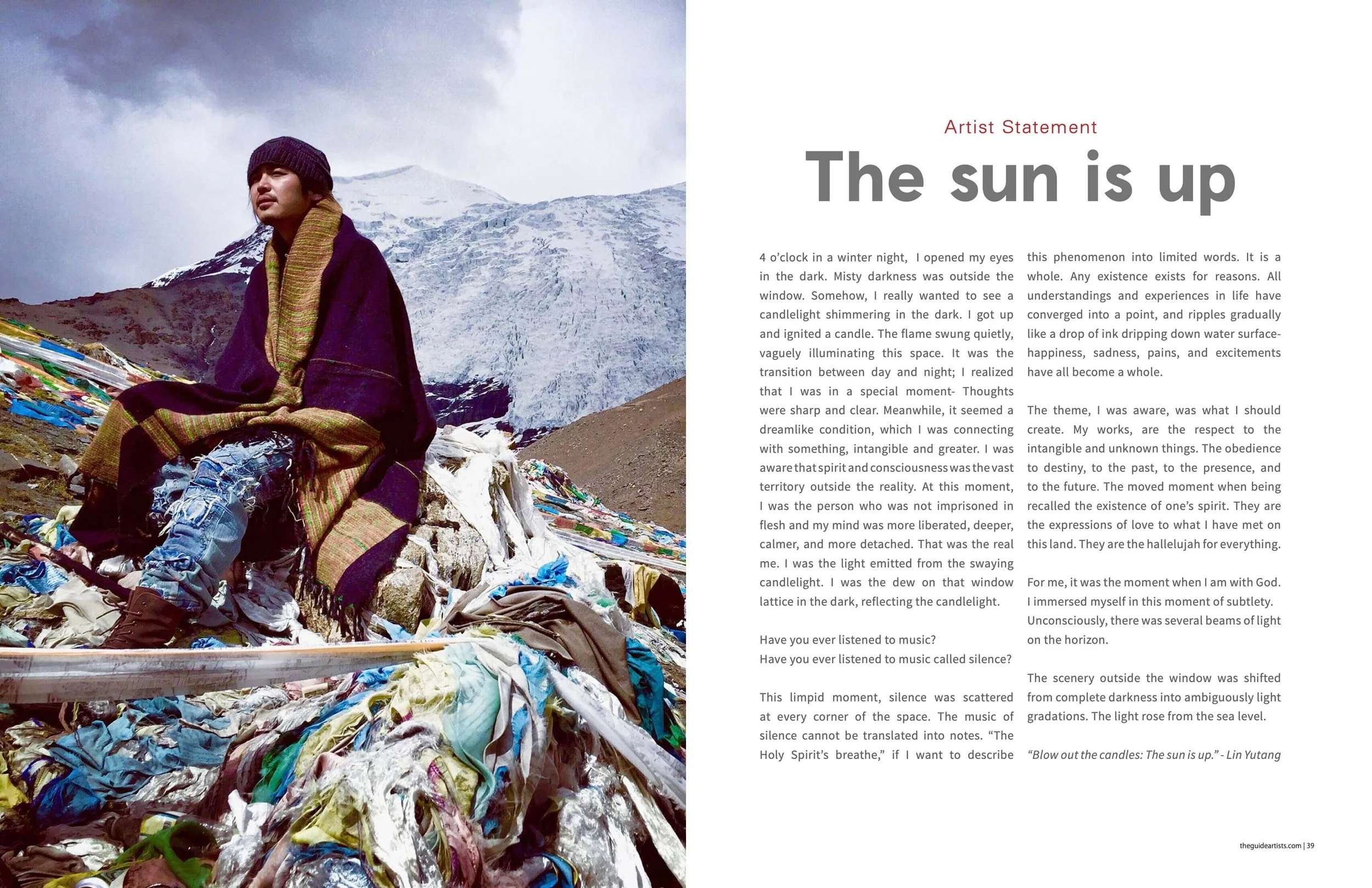 LO CHAN PENG . THE GUIDE ARTISTS MAGAZINE ISSUE 7