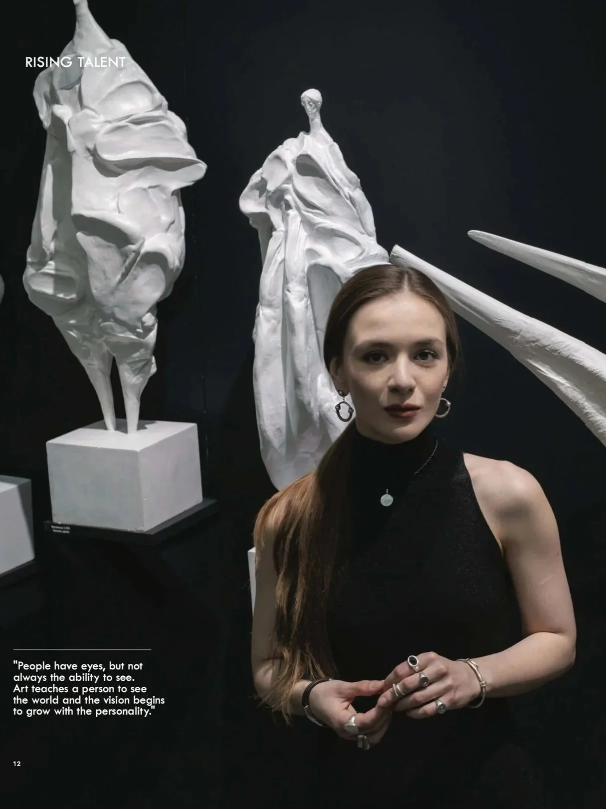 MODERN SCULPTOR OF ABSTRACT-INTUITIVE DIRECTION: Nino Samadashvili