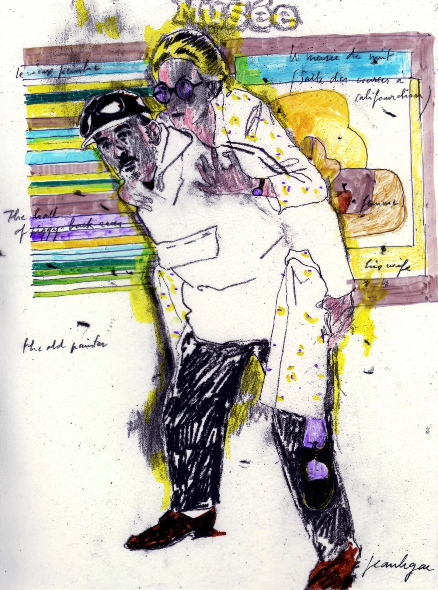 C'est avec grande tristesse que nous apprenons le d&eacute;c&egrave;s de Jean le Gac.
Grand repr&eacute;sentant de la Nouvelle Figuration, il fut l'un des premiers artistes &agrave; int&eacute;grer notre collection "L'Art en &Eacute;crit". 