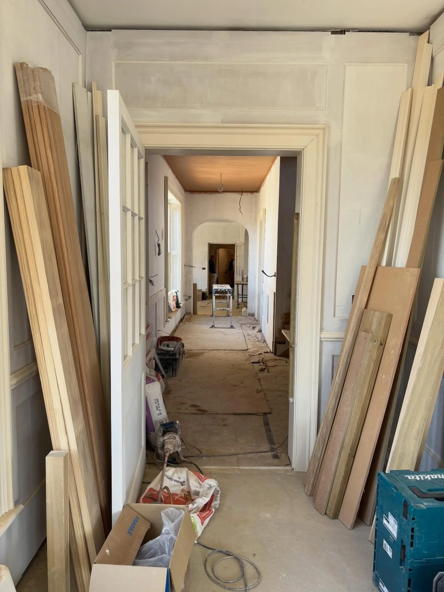 Huge momentum and progress on this fabulous project we&rsquo;re working on alongside the brilliant @fleming_architects 

This view along the spine of the house is fabulous - reminds me of a photograph by Robert Polidori