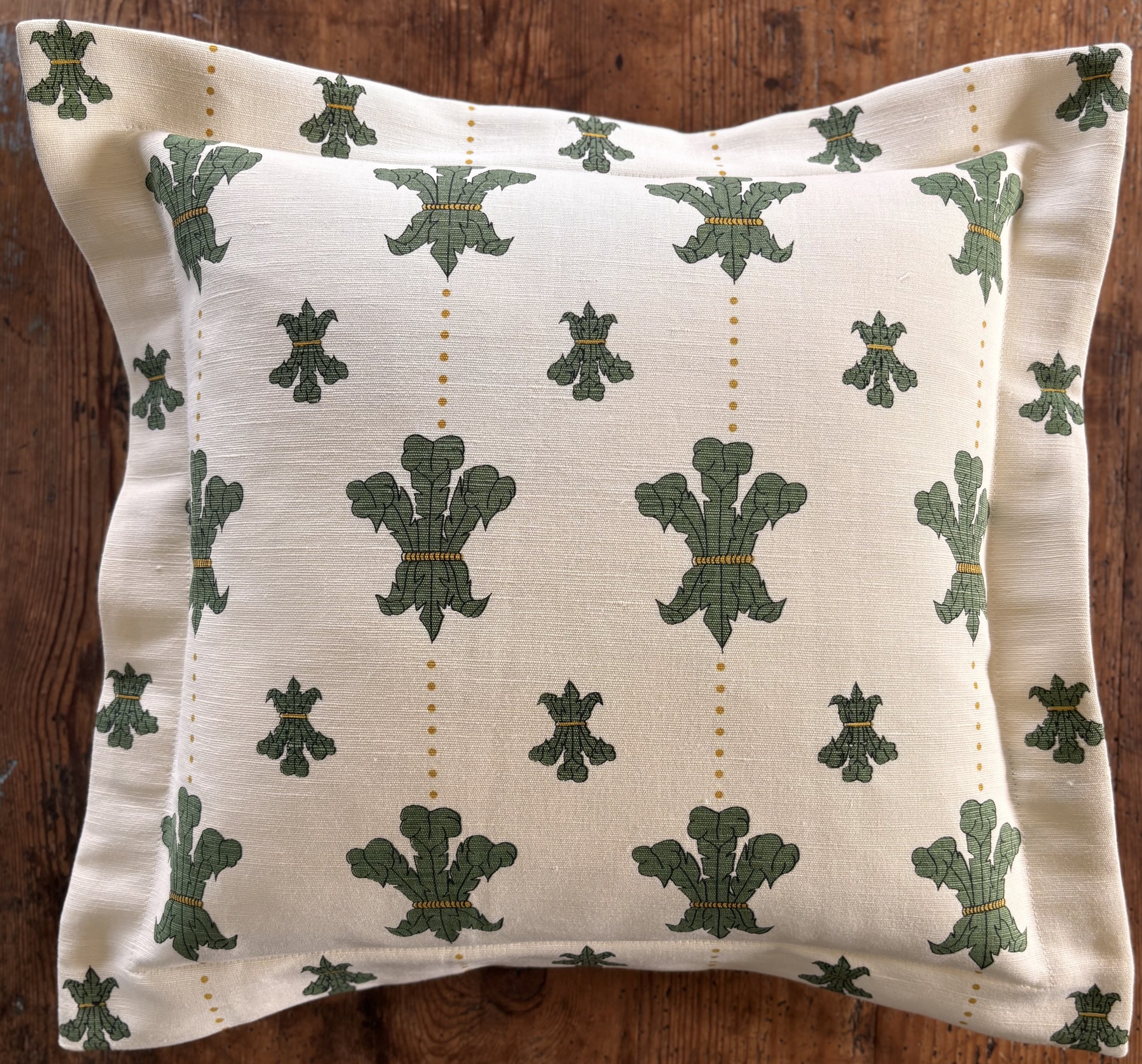 Florentine Flowers Square Cushion