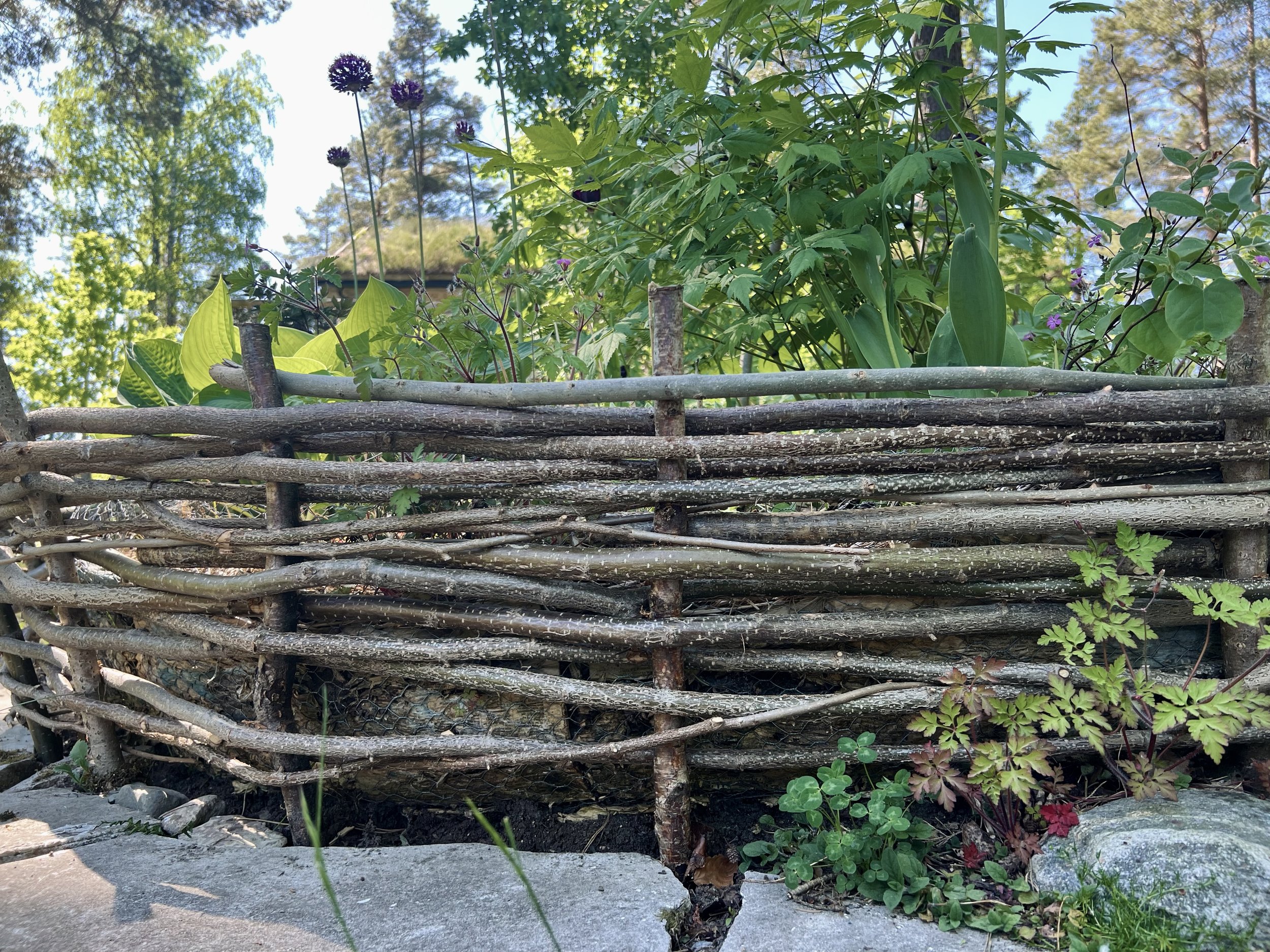 Weaving the Willow: Raised planting Beds