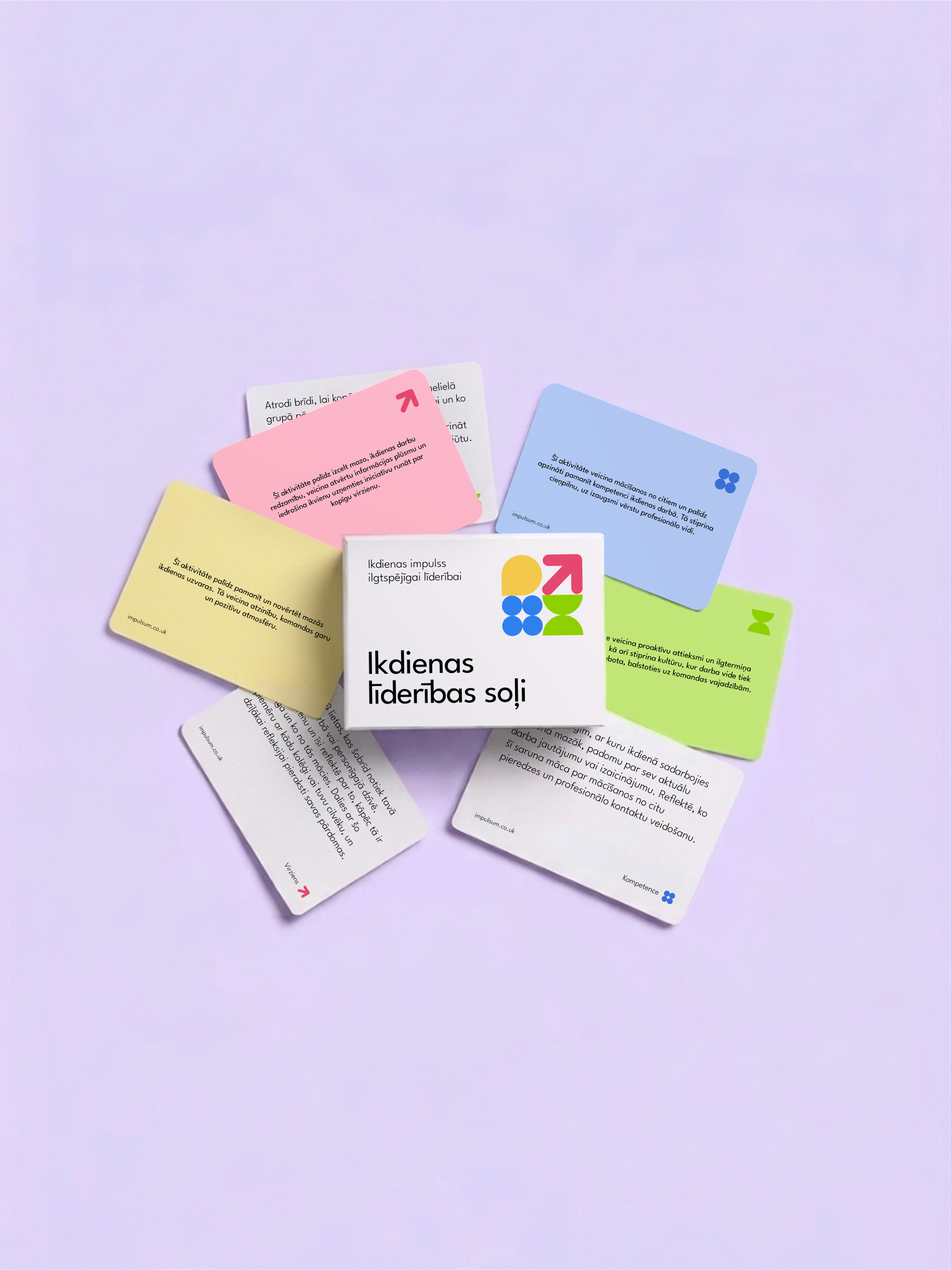 “Ikdienas līderības soļi” kāršu komplekts [LV]
