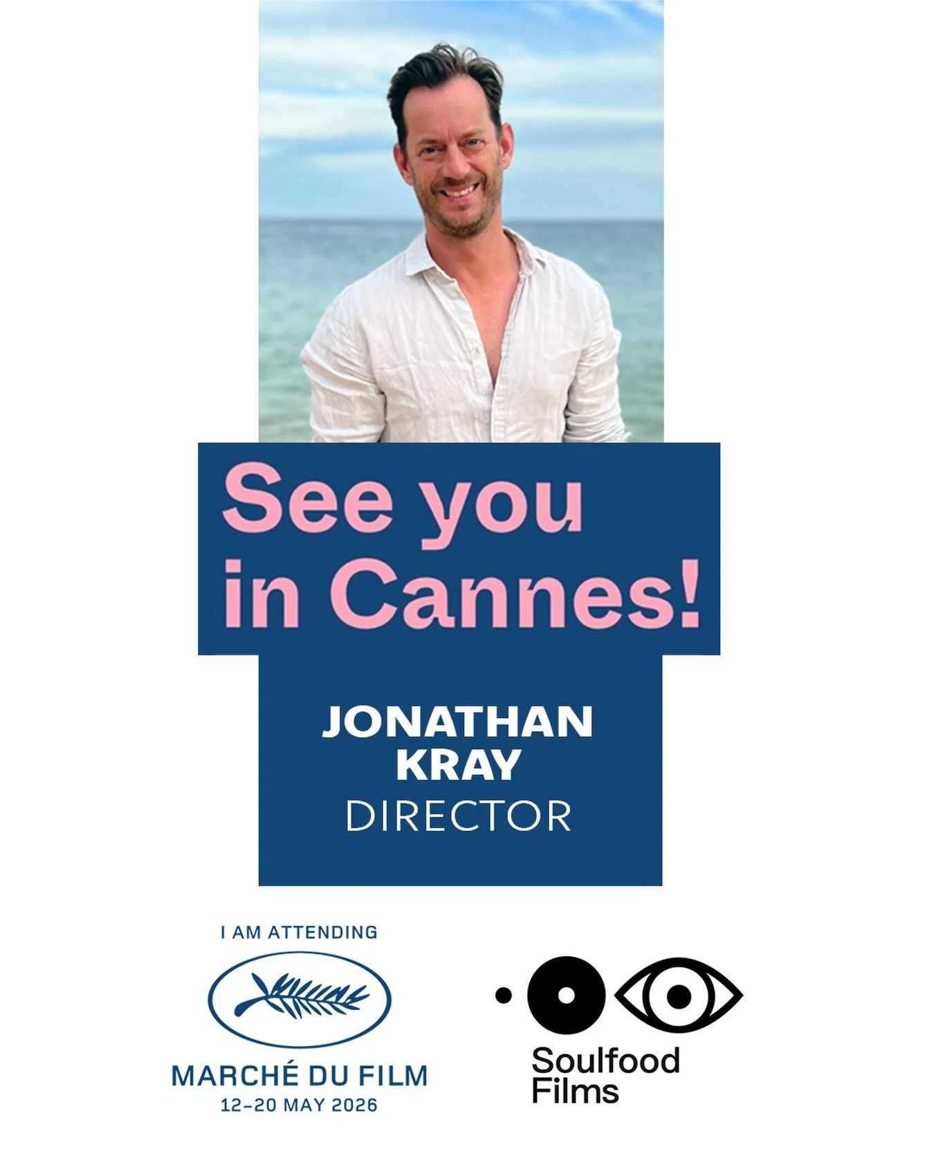 Soulfood Films and Jonathan Kray are Cannes bound! 🎬

We are bringing two very different stories about self-discovery into the market this year:

&bull; Rude Awakening - a completed documentary about the messy side of self-discovery
&bull; The Unfor