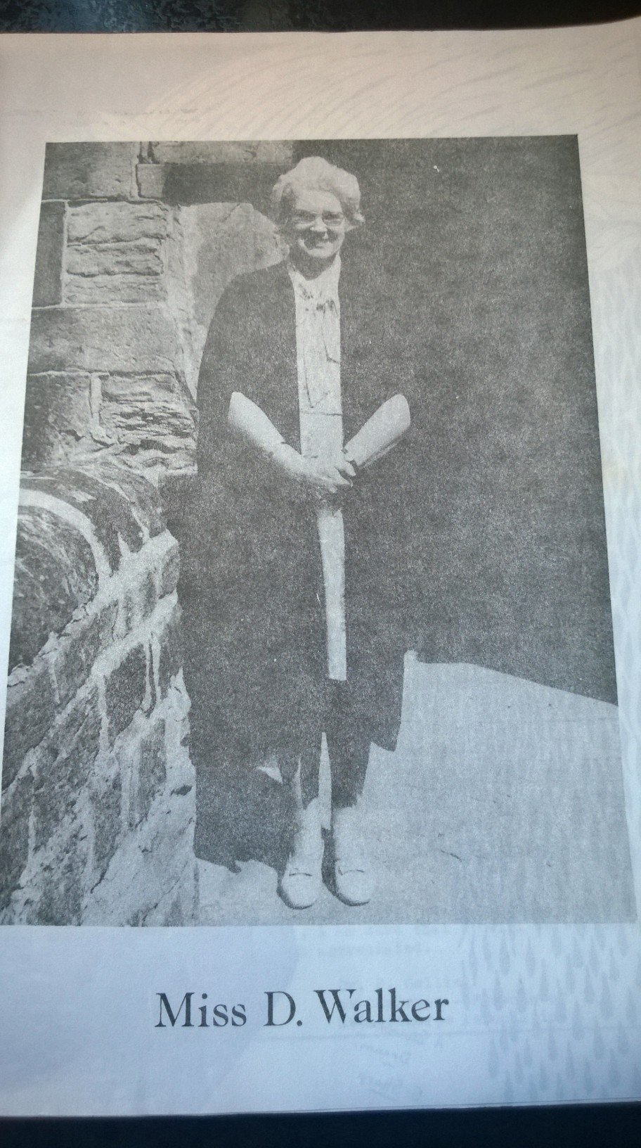Miss D. Walker - Insight 1983