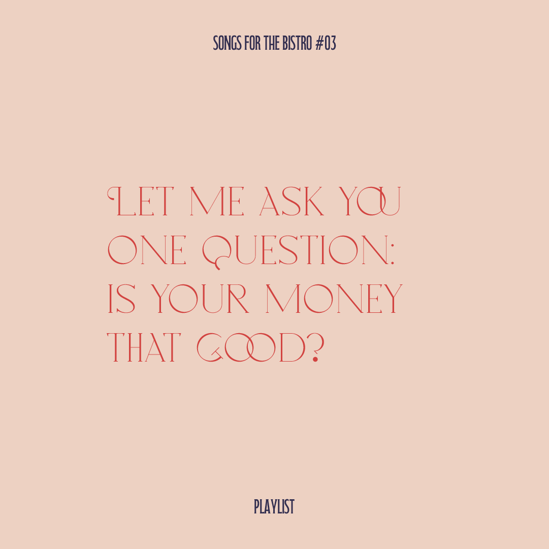 Songs for the Bistro #03