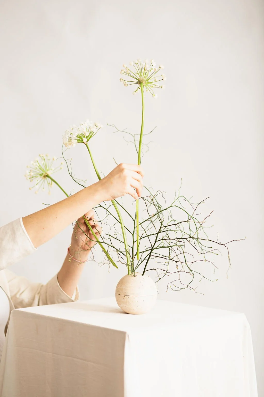 Mehr als Bauen - Ikebana Workshop