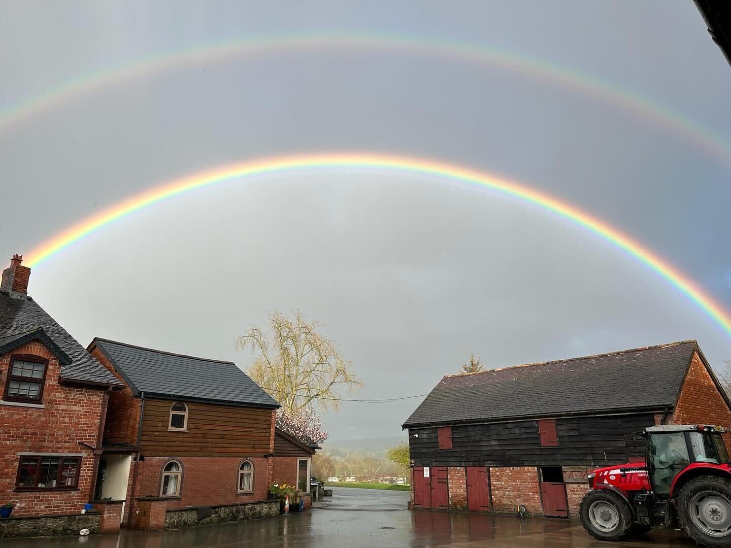 Wouldn&rsquo;t be a bank holiday without a spot of rain 🌈