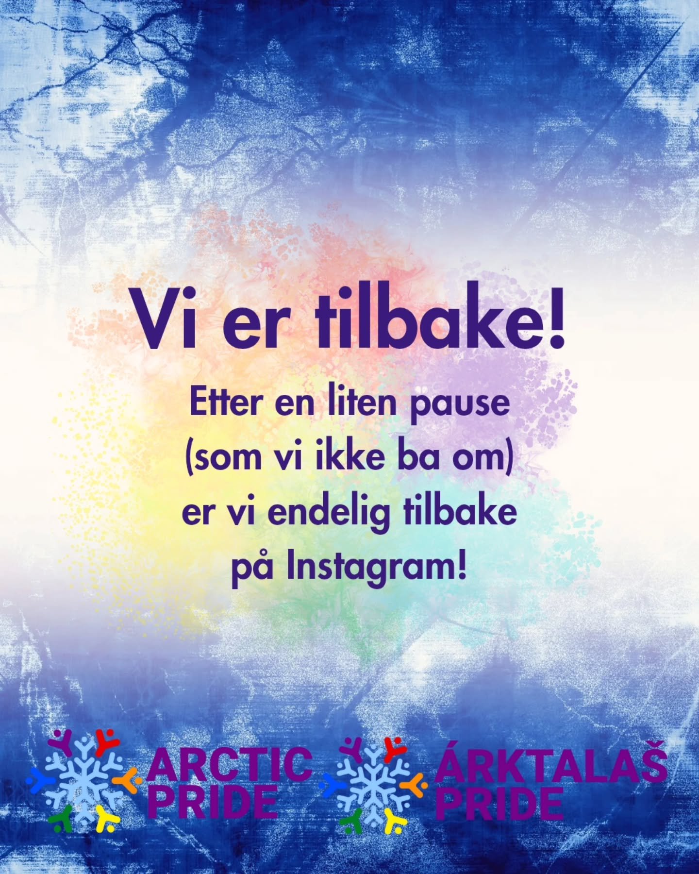 Vi er tilbake! 🏳️&zwj;🌈🏳️&zwj;⚧️ God torsdag og fuck facismen!

(Planen er &aring; slutte og bruke META etterhvert, vi holder dere oppdatert etterhvert som vi flytter oss over til nye plattformer)