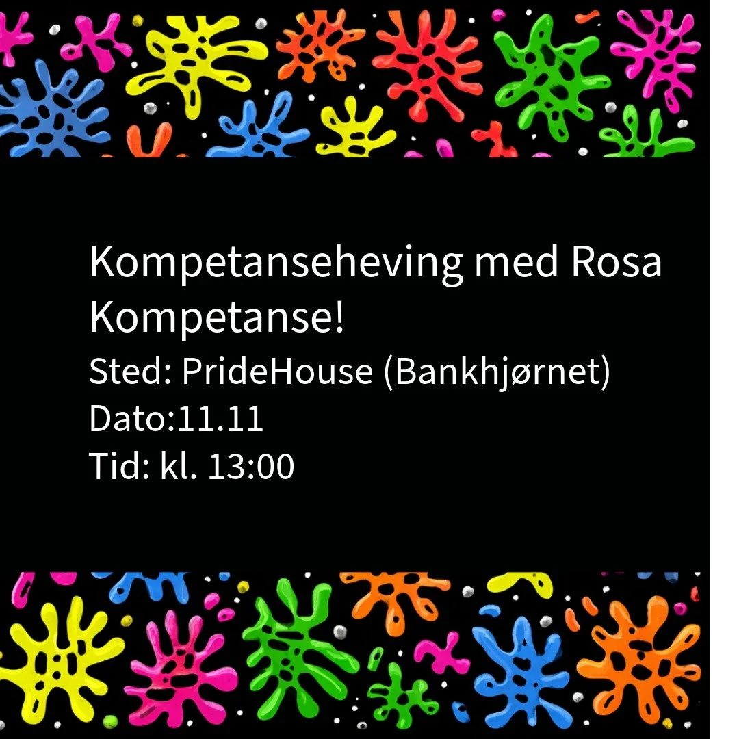 Kompetanseheving med Rosa Kompetanse!