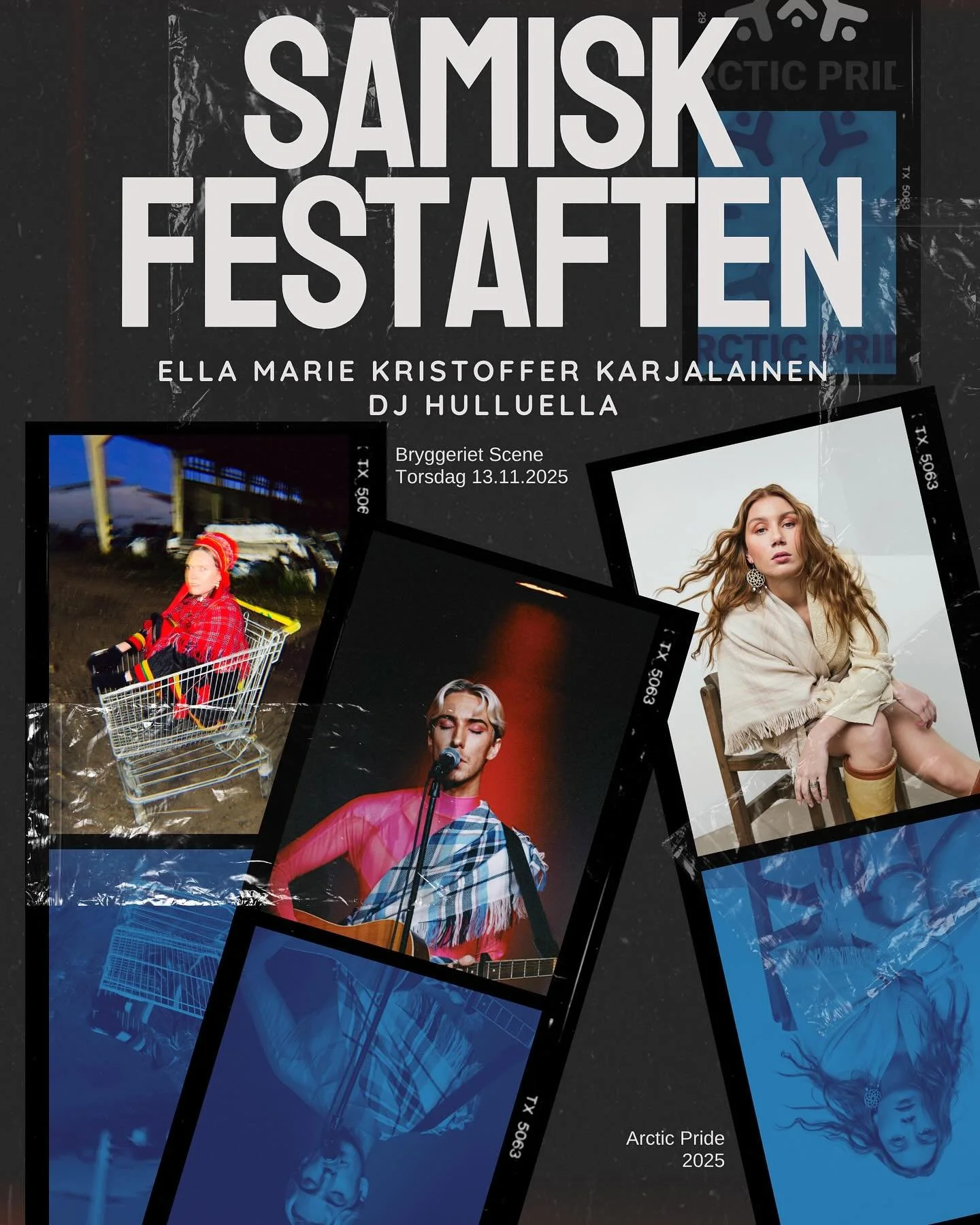 Som vi gleder oss til en helaften med samisk fest og protest! 🥳 Mer informasjon i programmet til Arctic Pride og på Facebook. Link i bio. 🎶