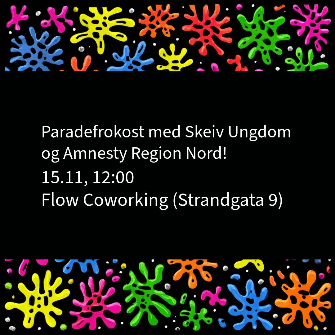 Paradefrokost med Skeiv Ungdom og Amnesty Region Nord