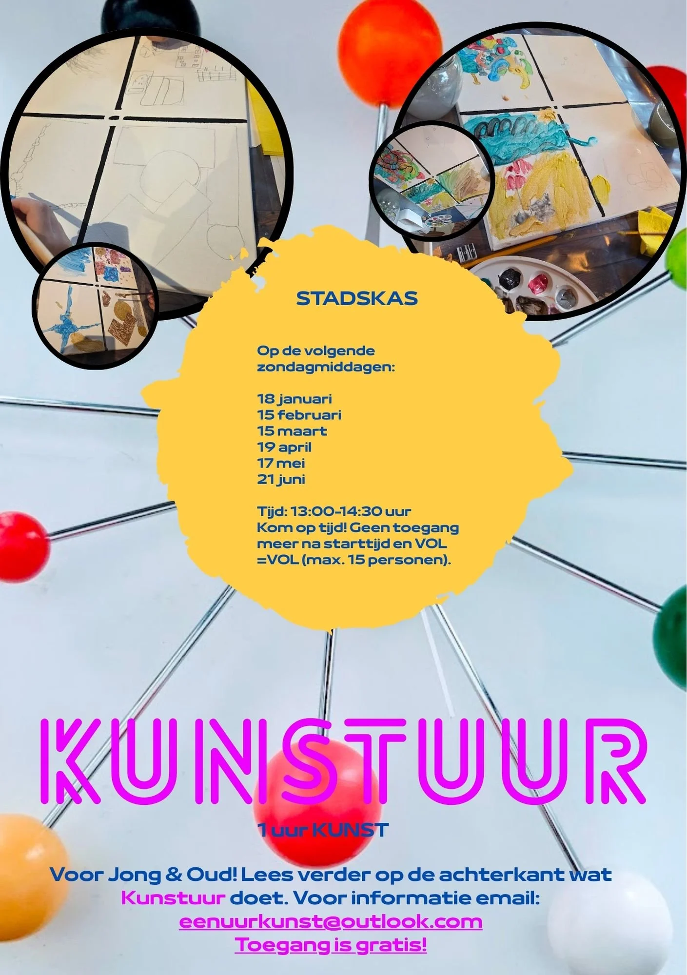 1 uur Kunst - KUNSTUUR met Esther