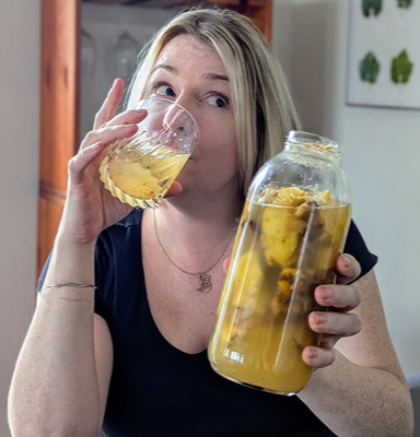 Kombucha-making workshop with Lauren