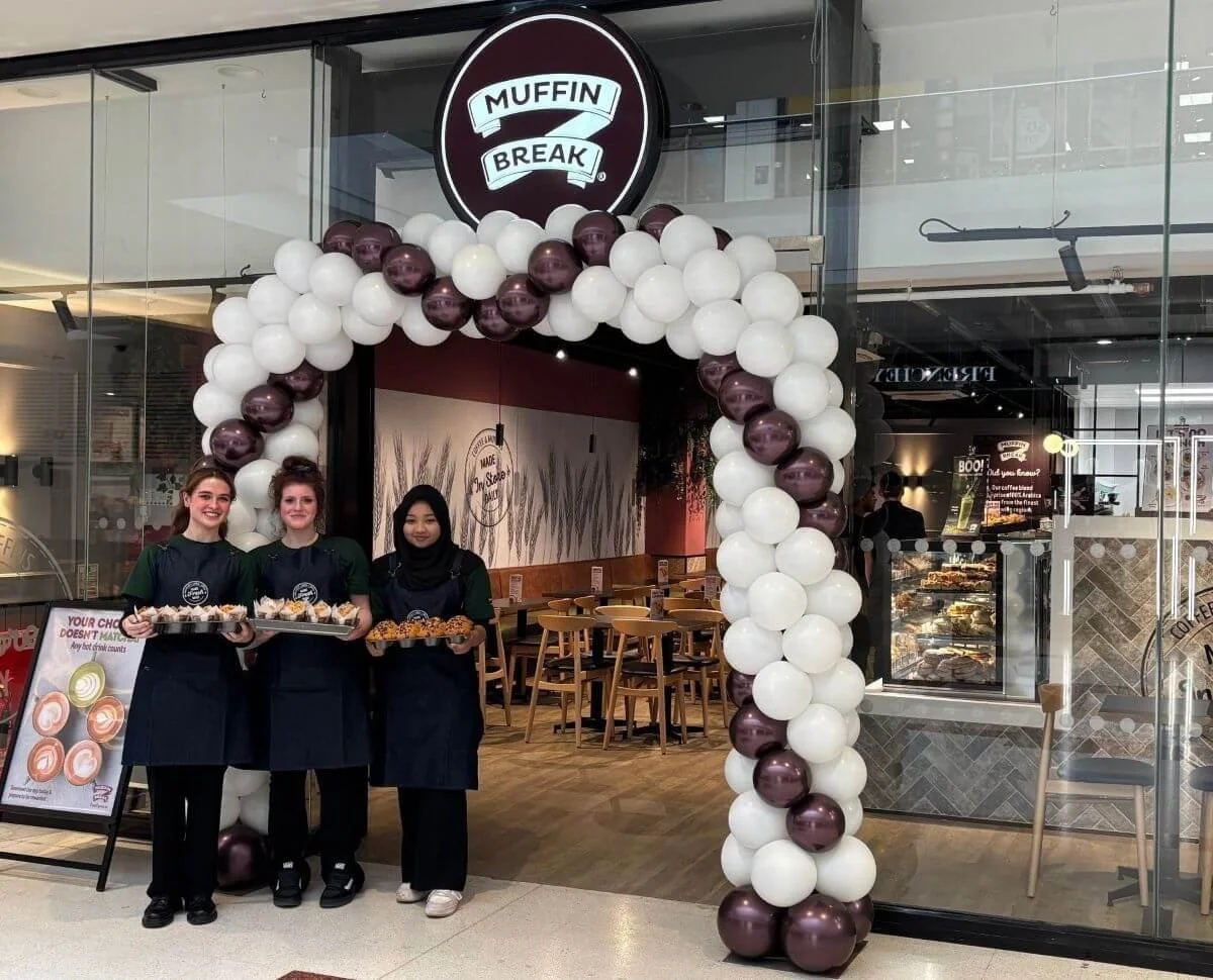 Muffin Break Opens New Cafe in Crawley's County Mall (WhichFranchise)