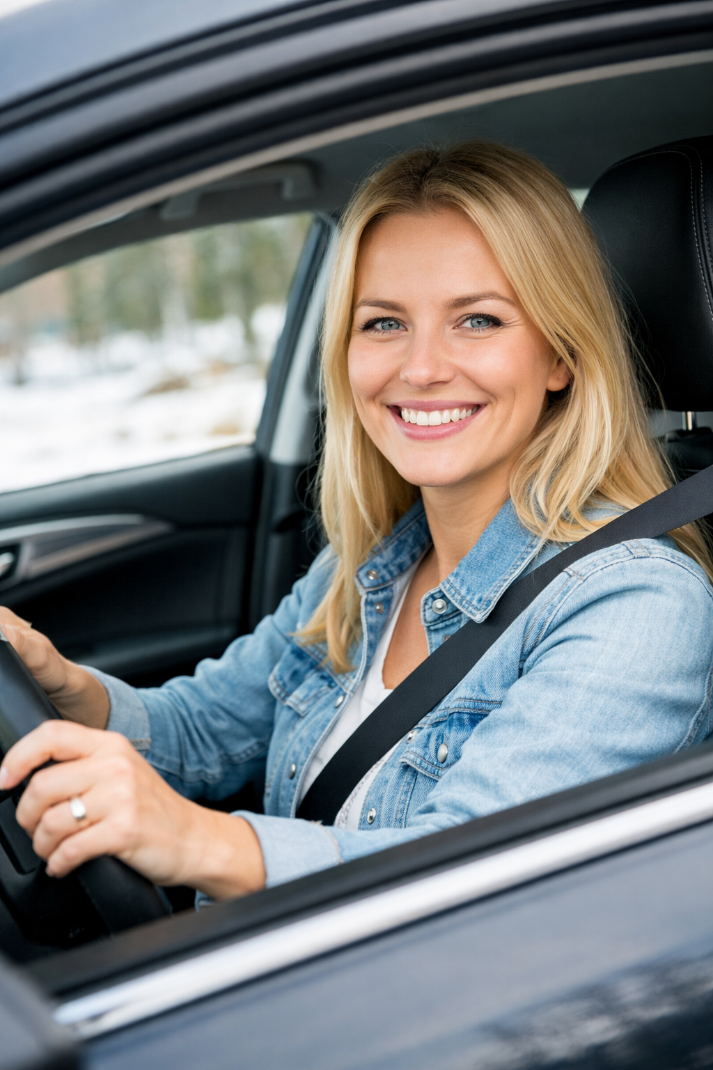 Kvinner bak rattet: Kanskje familiens tryggeste sjåfør?
