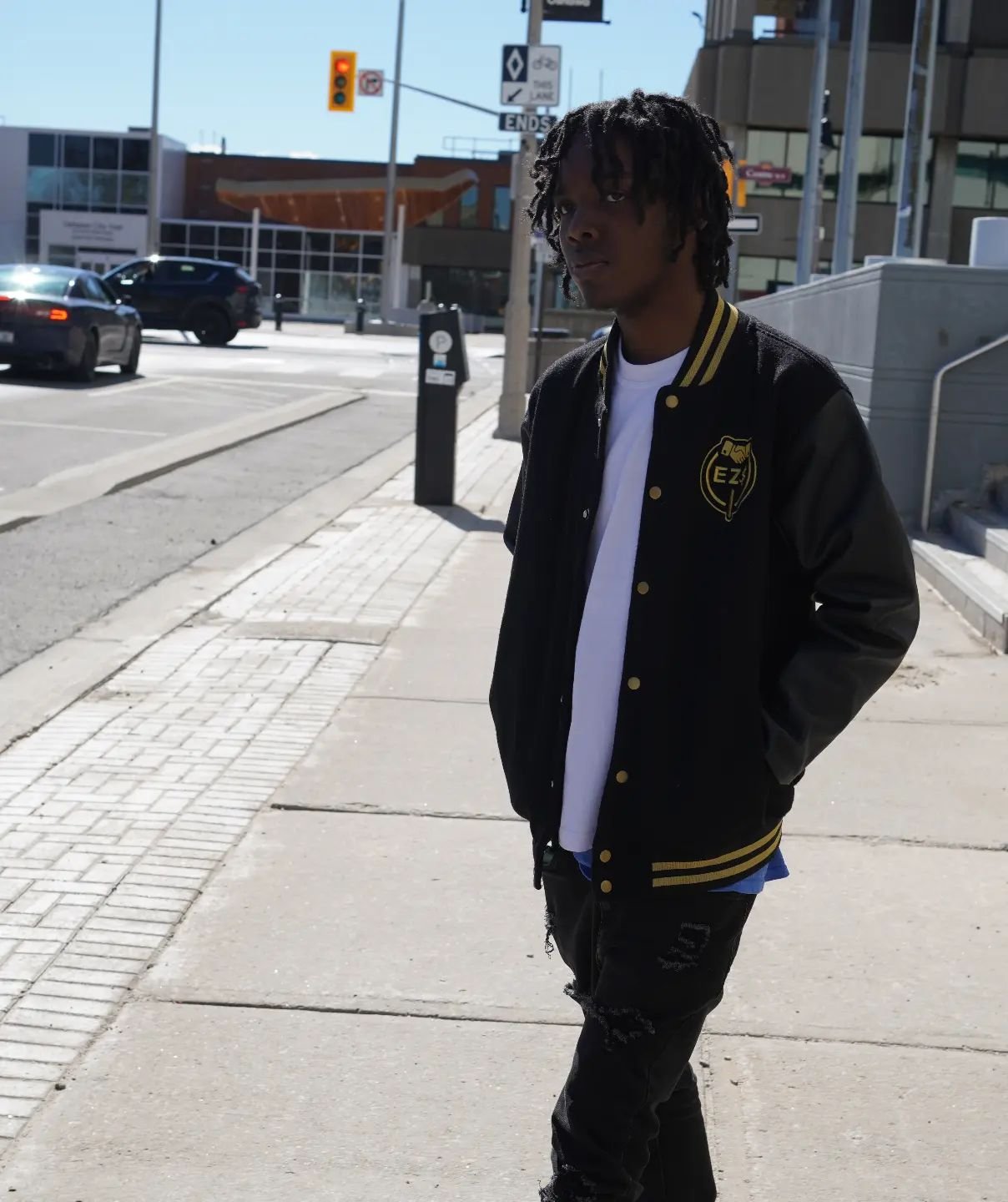 EZMNY isn't just fashion - it's a mindset. Step into greatness! 

#levelup #EZMNY ##instafashion #boss #reels #streetwearfashion #swag #lifestyle #love #streetstyle #varsity #varsityjacket #hiphop #torontorappers #torontohiphop #instafashion #clothes
