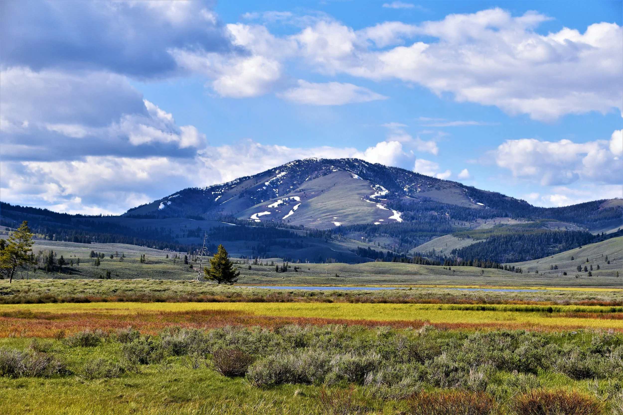 Mountain in Gardiner, Montana