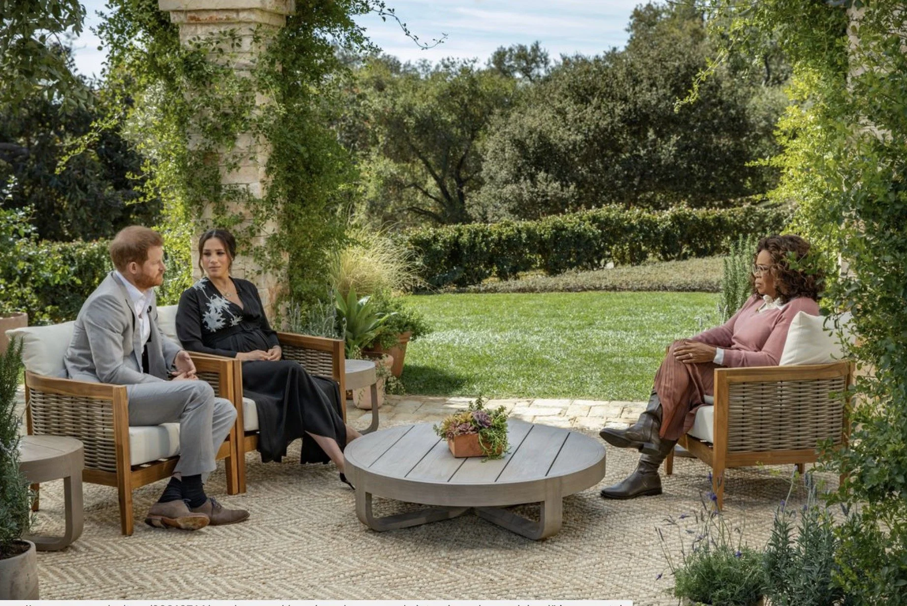 Oprah Interviews Prince Harry & Mehgan Markel
