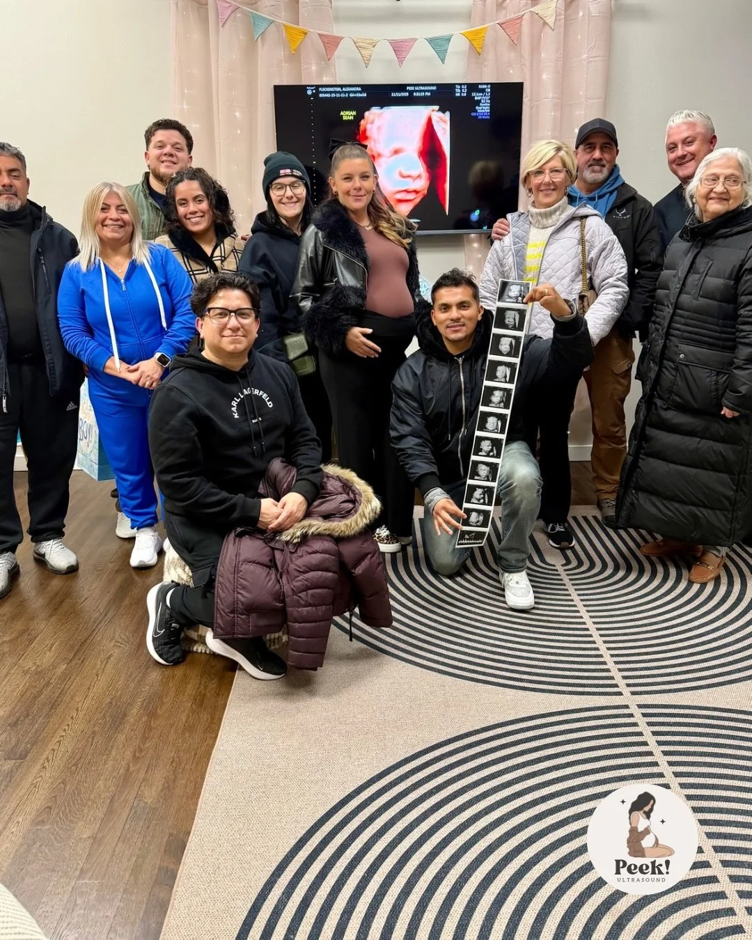 gang&rsquo;s all here for Baby Adrian! 🤩

book your Classic Peek scan anytime between 27-36 weeks for incredible visuals of baby with the latest 3D/4D/HD technology! this is the perfect time frame for these advanced imaging techniques&mdash;baby&rsq