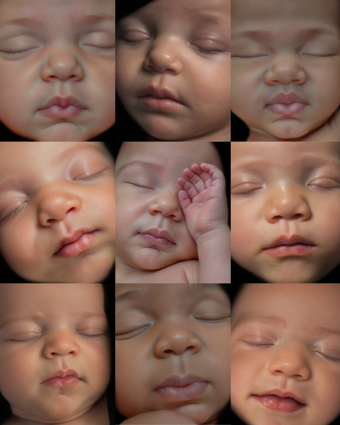 some of the 8K RealView transformations from my very photogenic February babies 🤩✨ watching their unique little features and expressions come to life never gets old! 

add this upgrade to any 3D ultrasound and receive:
&bull; 1 high-res JPEG &bull; 