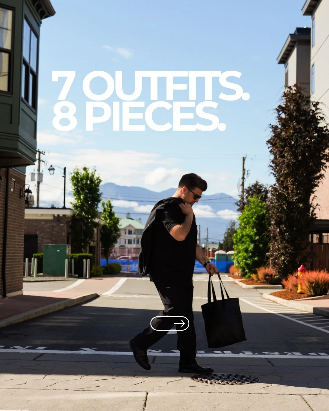 3 Velocity Weave Pants + 2 Ripstop Shirts + 3 Ultimate Crew Neck Tees from @georgerichardsbigandtall = Endless Outfit Combinations.
(Well, it&rsquo;s actually 18 different outfits, but you get the idea).

Style doesn&rsquo;t have to be complicated or