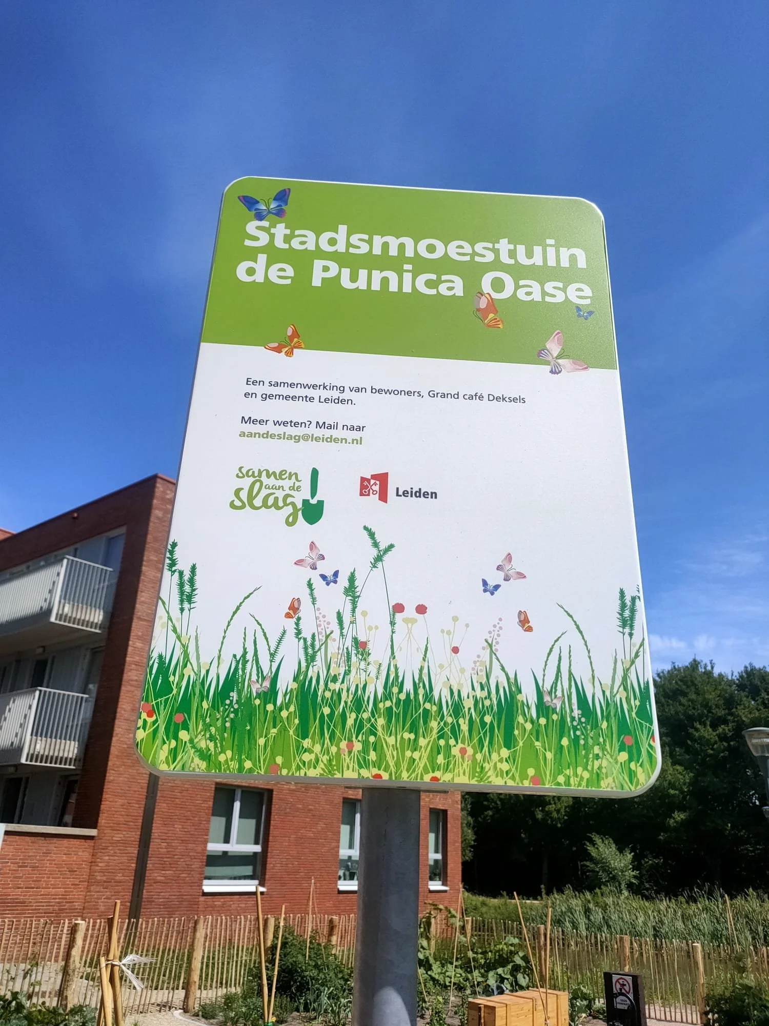 Gereedschapskisten voor de Punica Oase in Leiden