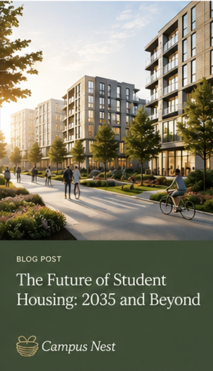 The Future of Student Housing: What Residential Life Will Look Like in 2035