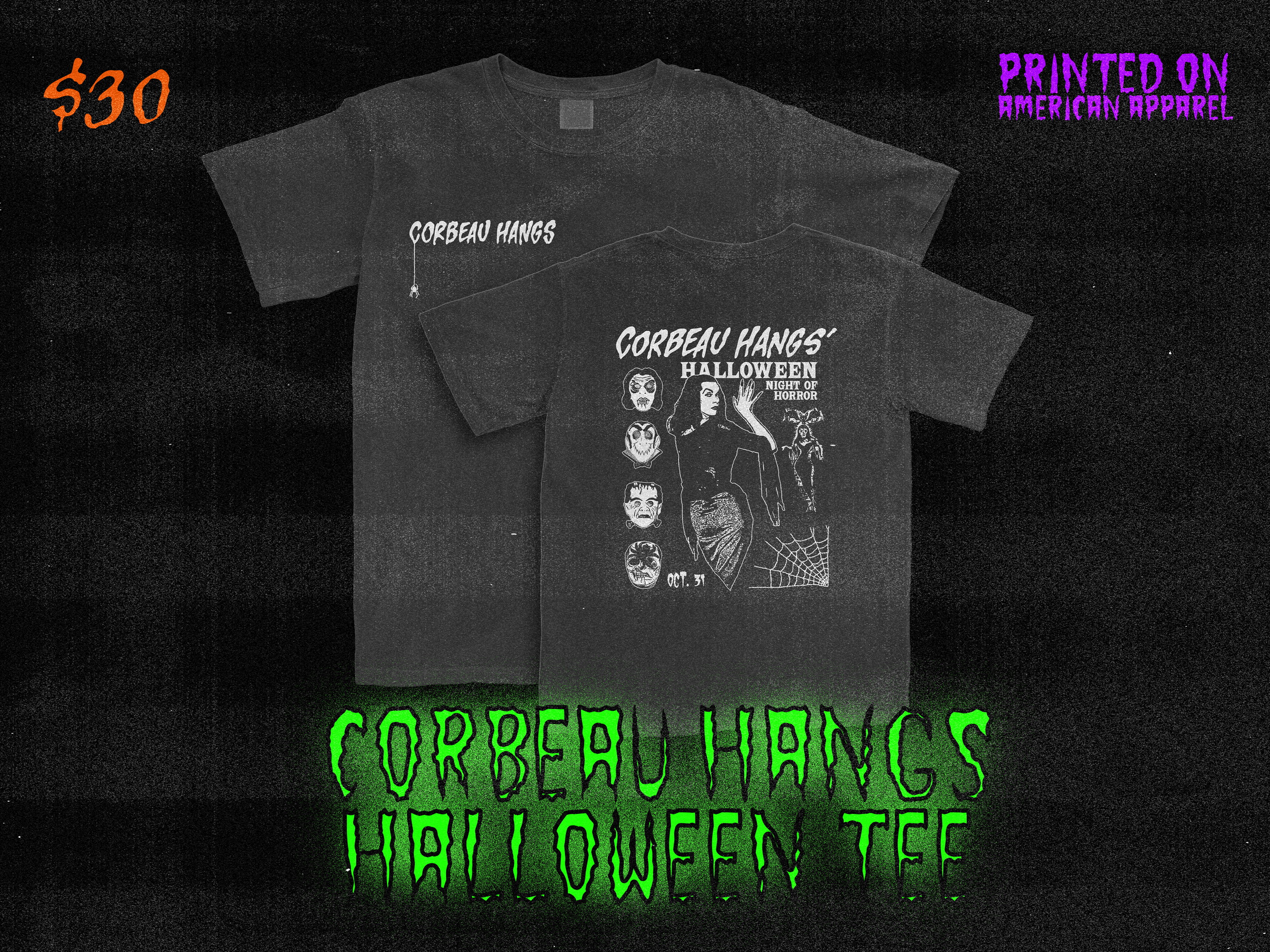 Halloween 2026 - Vampira Shirt *Pre-Order*