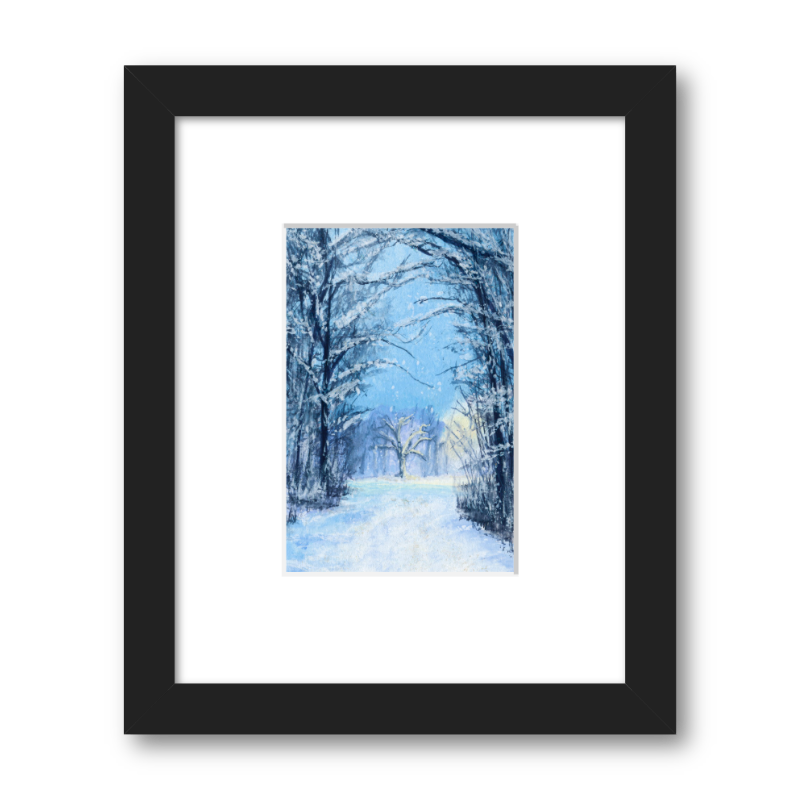 Street Light in Snow