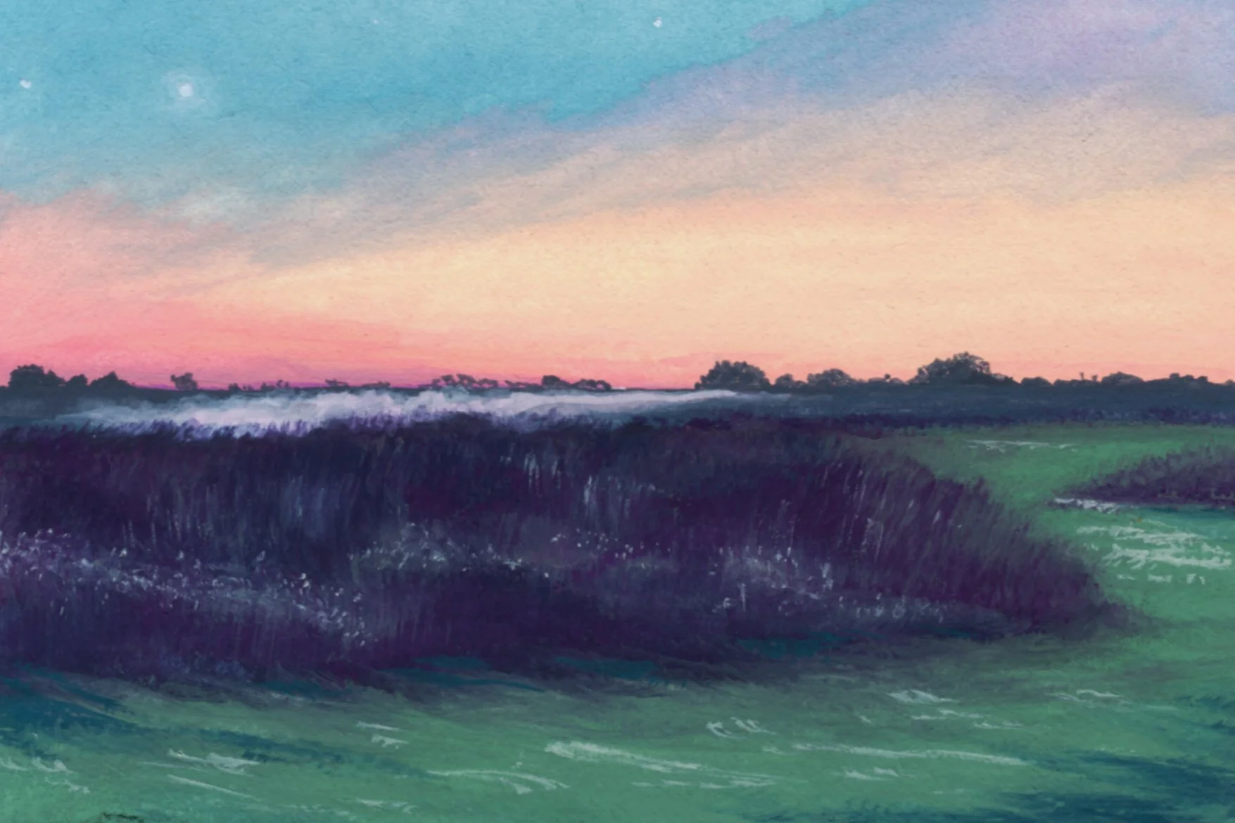 Morning Star 3in x 2in 2025