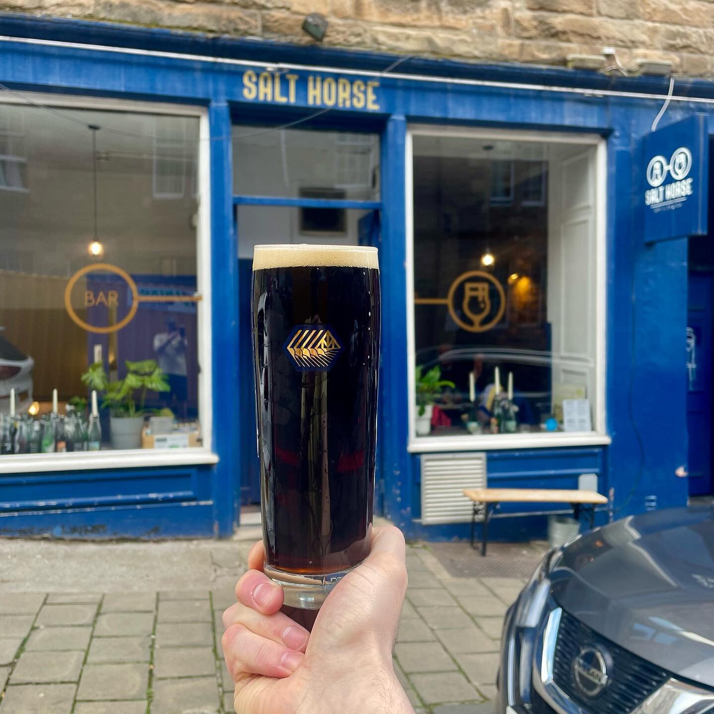 Whey aye man, our resident &ldquo;geordie&rdquo; approves of @newbarnsbrewery Champion brown ale. You&rsquo;ll have to swing down tomorrow to get one with a FREE house Szechuan pickled egg before he drinks it all!