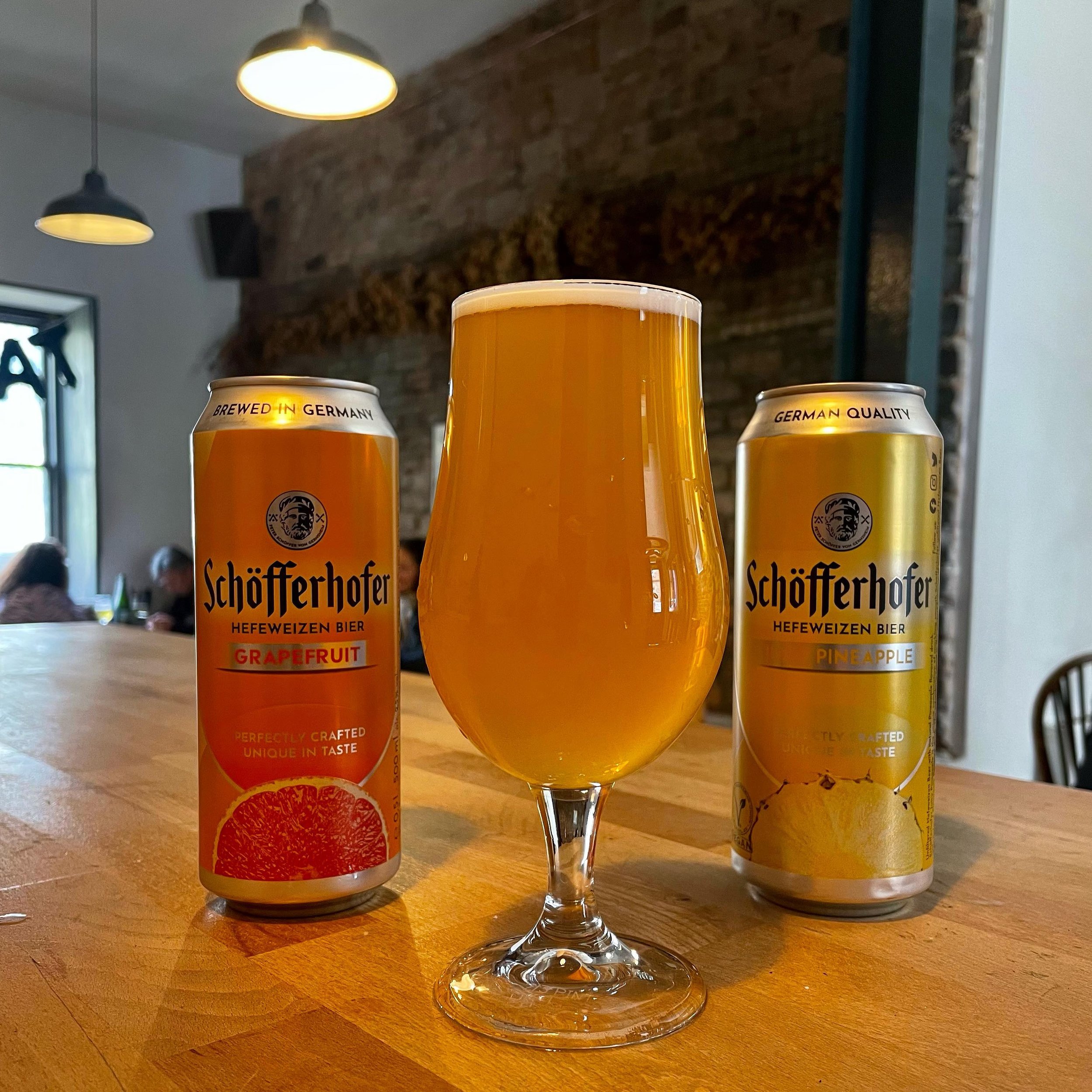 We don&rsquo;t just have @schofferhofer in cans, we&rsquo;ve got it on draft too! Introducing their Prickly Pear radler to our draft list, in stocks till I finish the keg cause this thing is DELICIOUS 🍺🙌😋