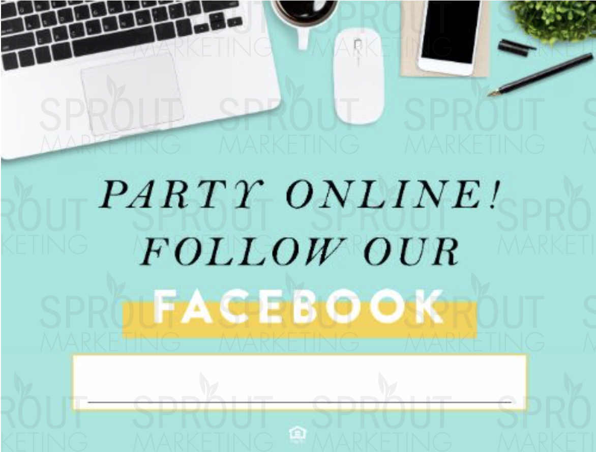 Bandit Sign: Follow Us on Facebook