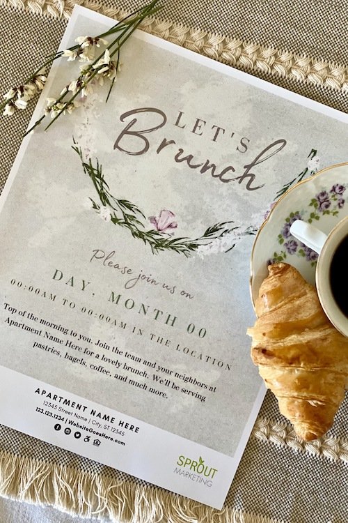 Brunch Idea for Apartments