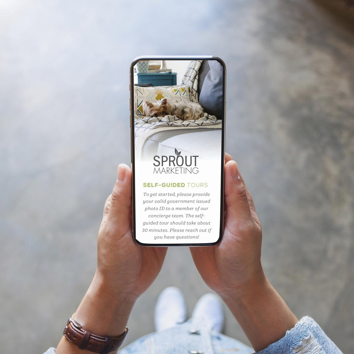 DESIGN OF DIGITAL PDF: Self-Guided Tour Brochure [TR1009]