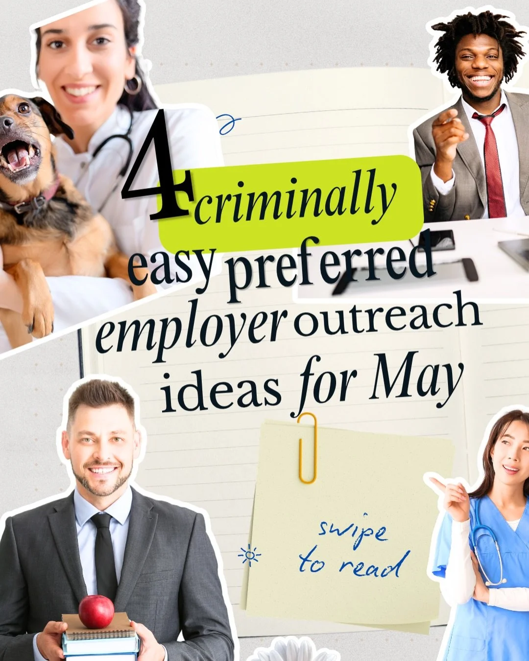 If outreach has been on your &ldquo;I should do that&hellip;&rdquo; list, this is your sign.

May literally hands you the opportunities:
✔ Teachers
✔ Nurses
✔ Receptionists
✔ Pet businesses

You don&rsquo;t need a big plan.
You need a flyer, a small 