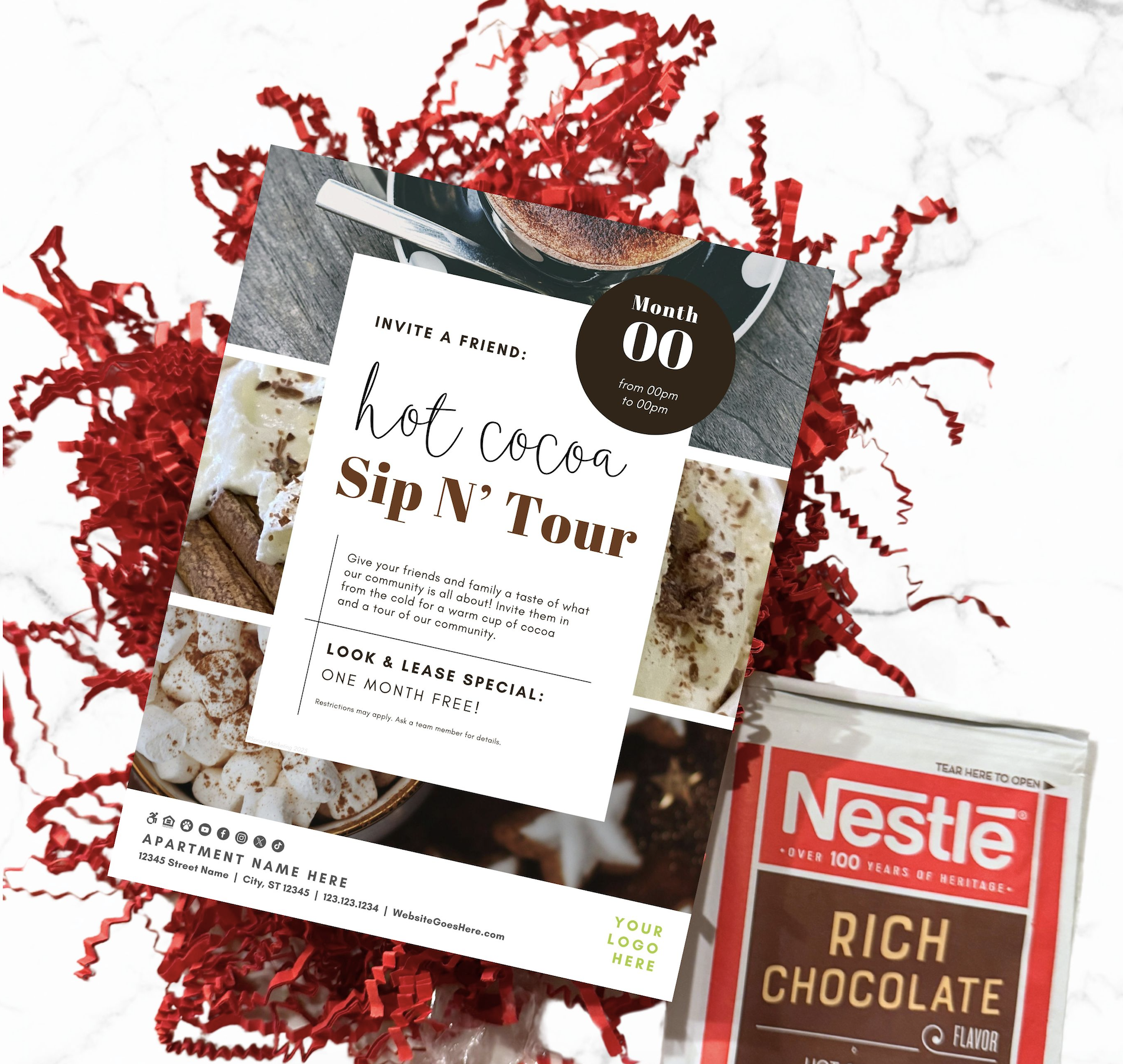 January 2025 Issue, Hot Cocoa Single Flat Lay.png