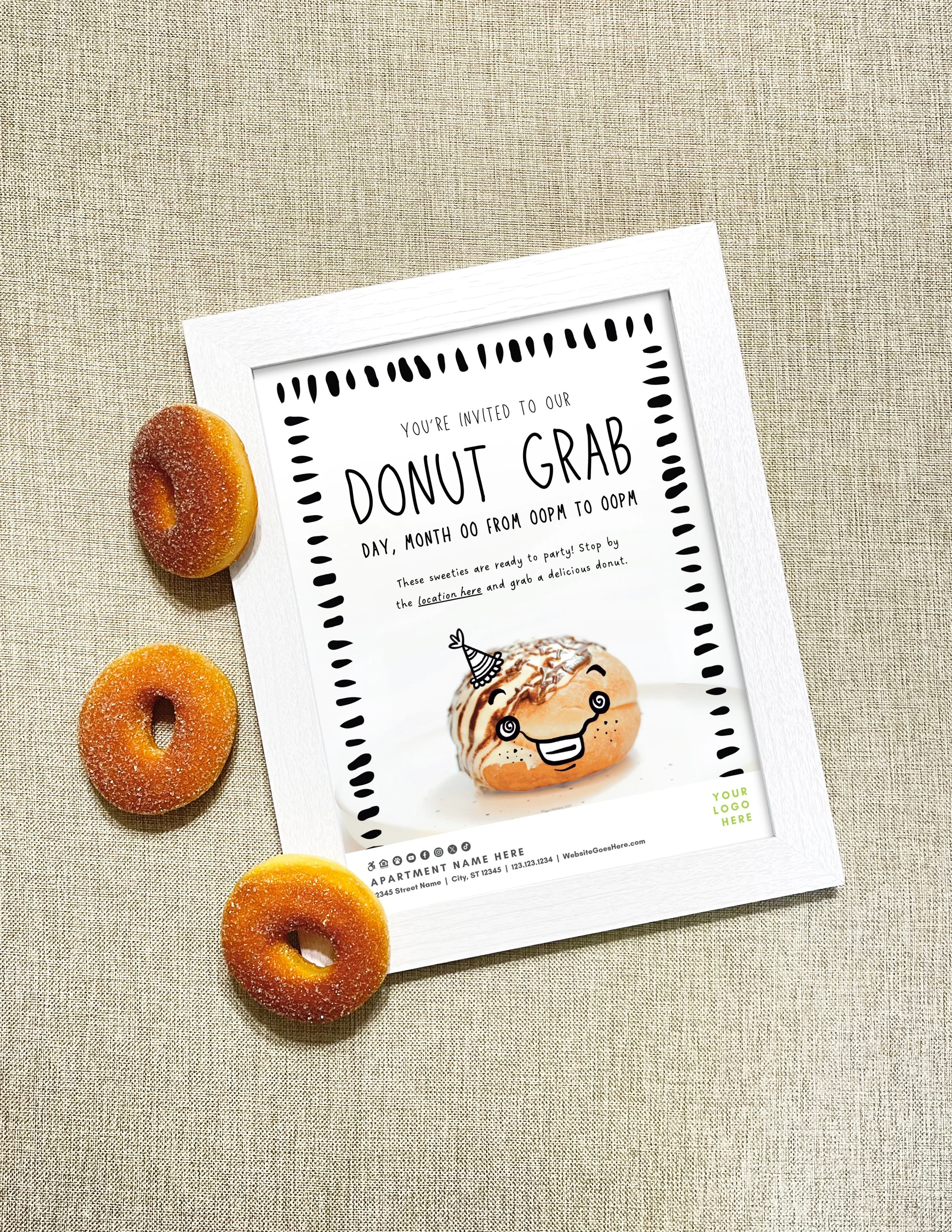 Silly Donut Grab Invitation Flatlay CA5886.jpg