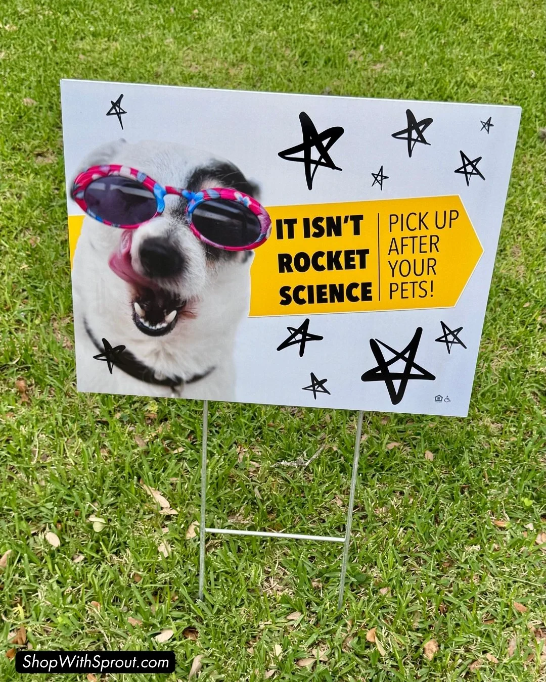Pet Waste Sign: It Isn't Rocket Science