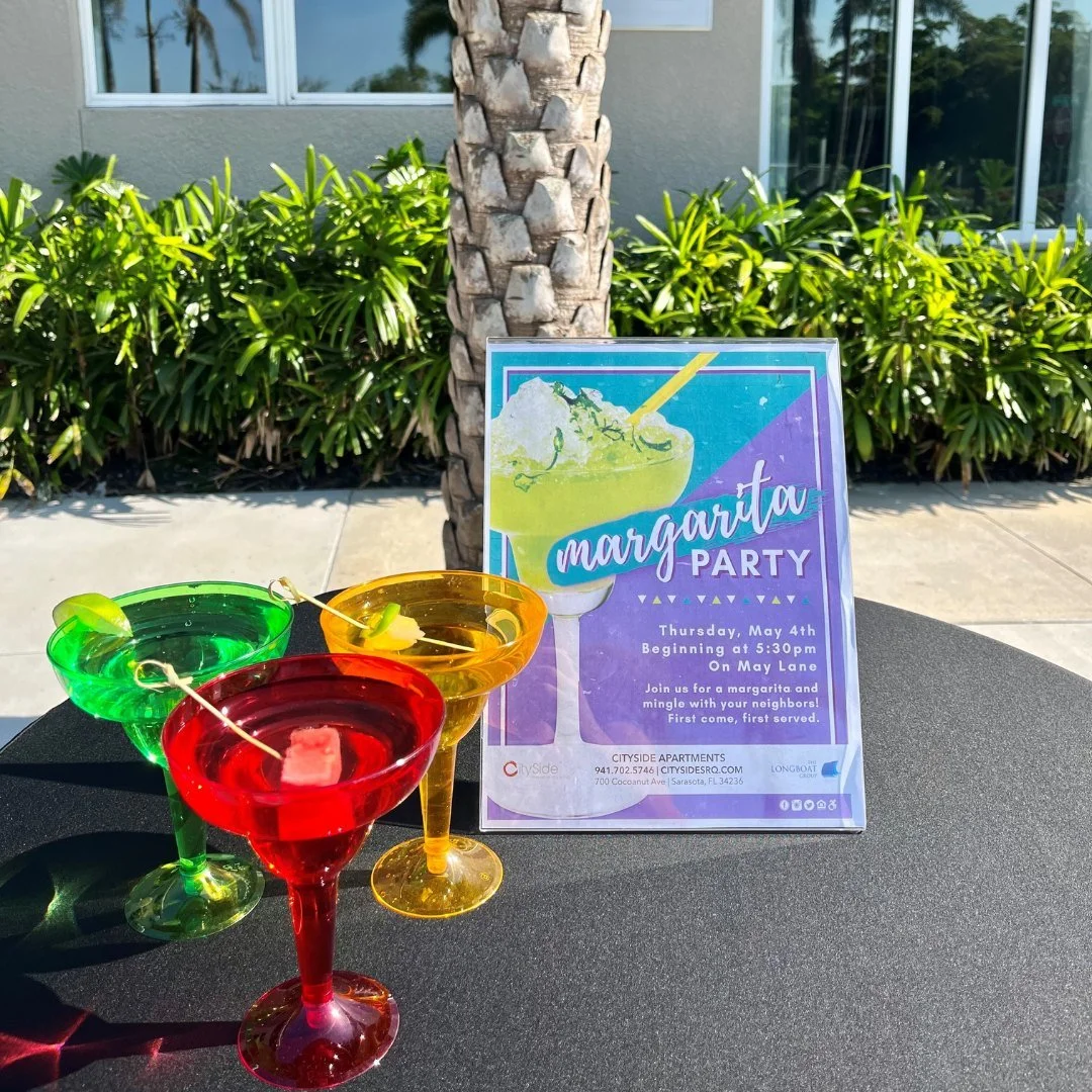 happy hour themed resident event idea