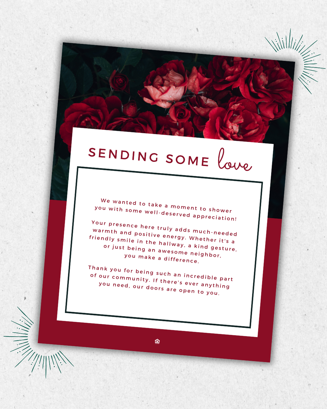 Resident Appreciation Design