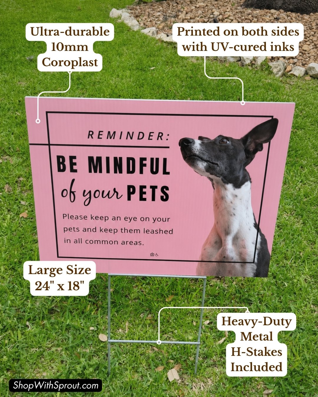 Bandit Sign - Pet Pick Up -  Be Mindful of Pets - Details.jpg