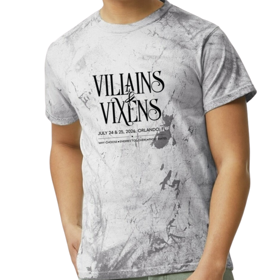 2026 Villains & Vixens Color Blast T-Shirt