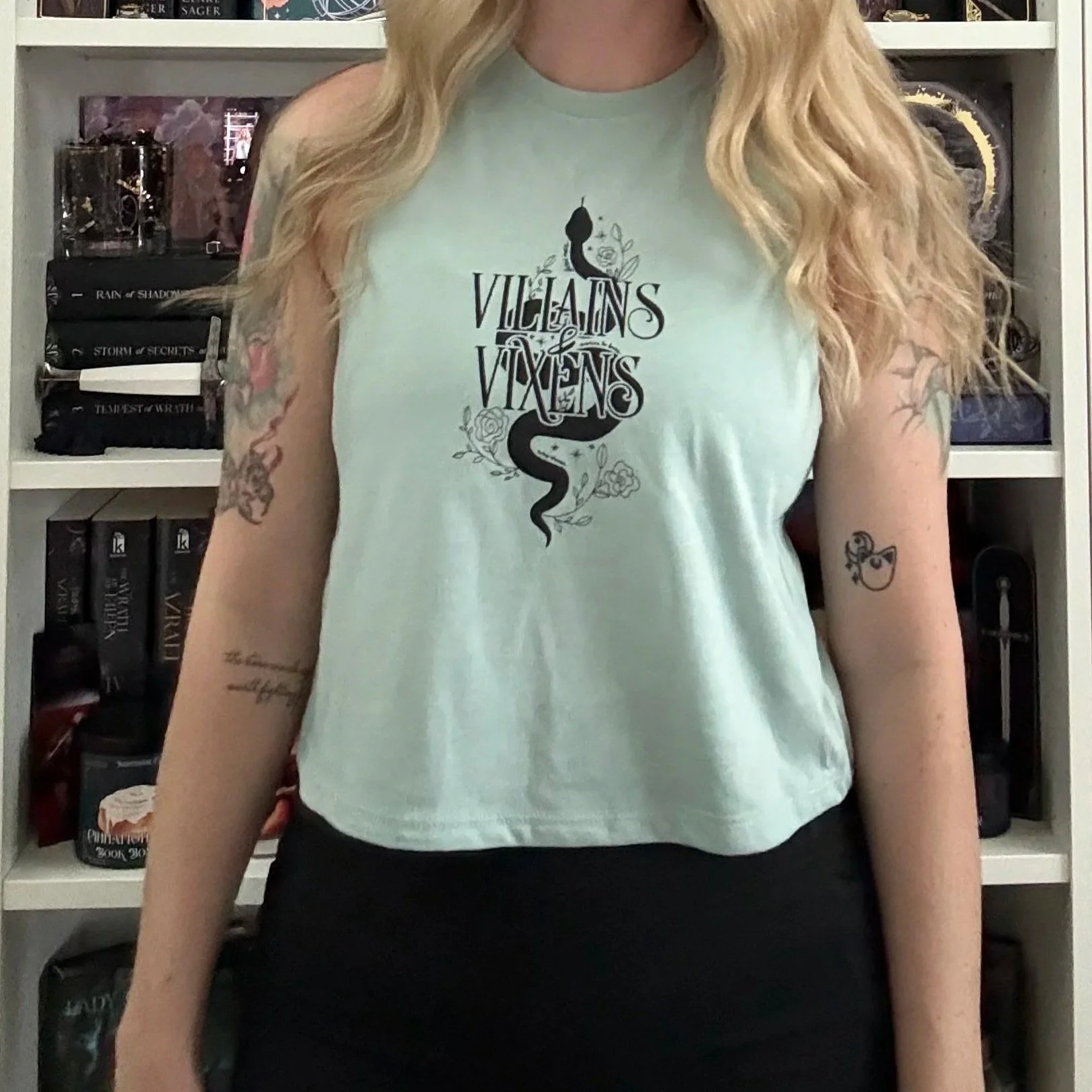 2026 Villains & Vixens Official Crop Tank Top